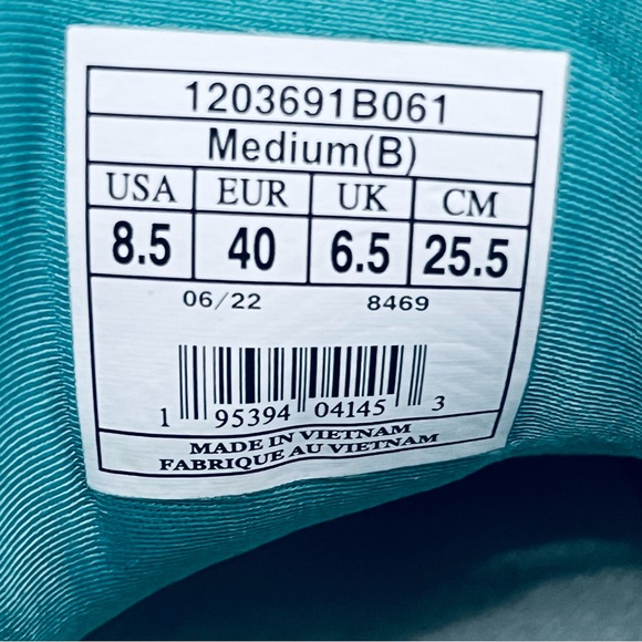 Brooks Glycerin 20 Sneakers Women's Sz 8.5 Running Shoes Gray Turquoise - Picture 9 of 9